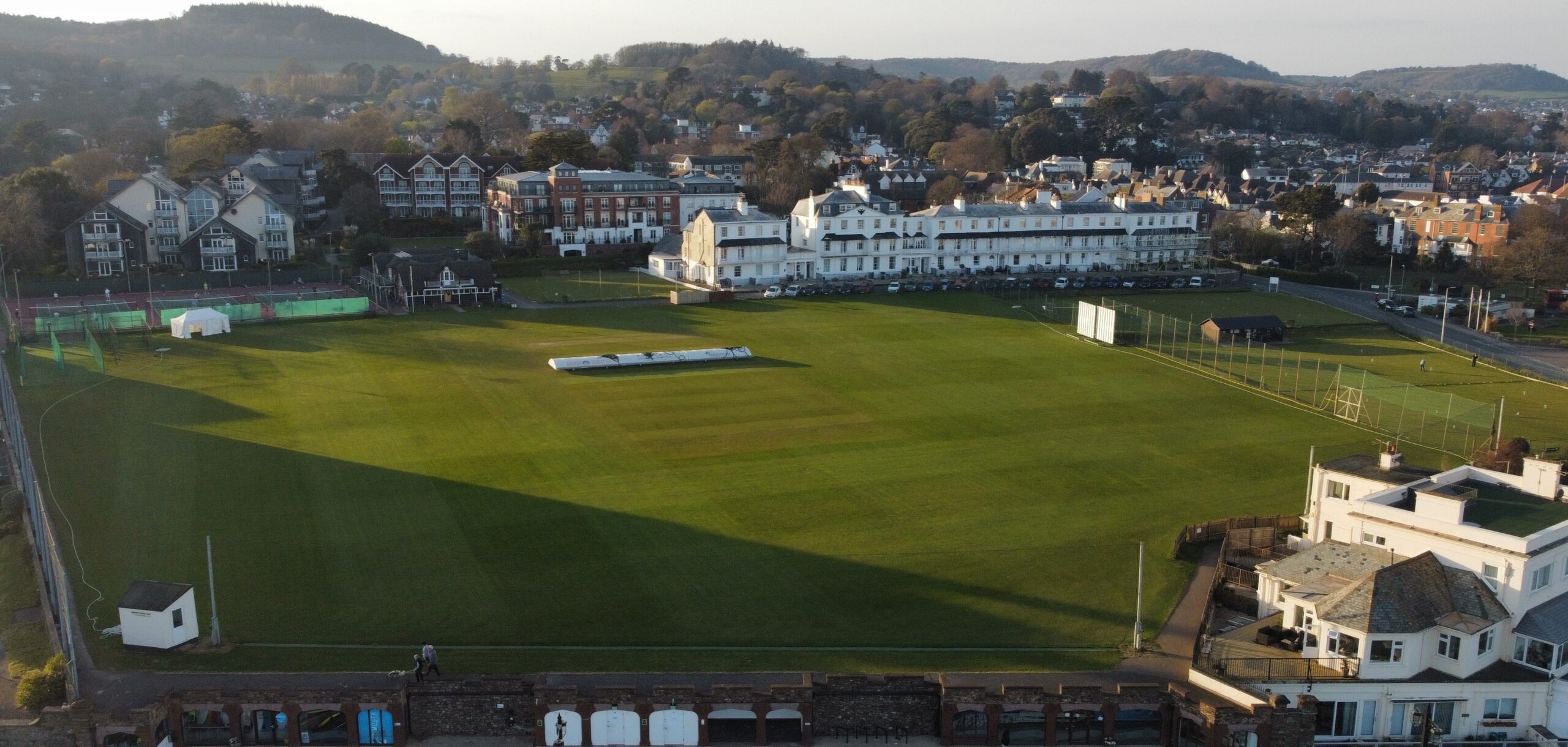 The Fortfield ground, home of Sidmouth croquet